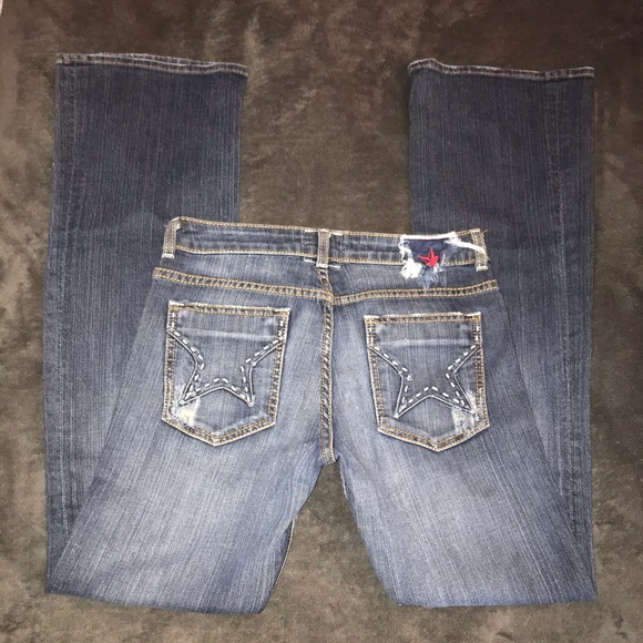 People’s Liberation 'Bella' Bootcut Stretch Jeans - Picture 1 of 6